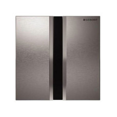 Geberit HYTOUCH SQUARE система електронного керування змиванням пісуара, живлення від батарей, захисна панель типу 50, хромований, матовий, (116.036.GH.1)