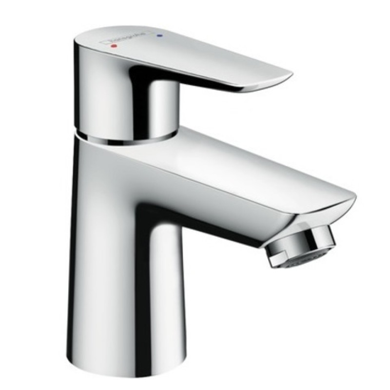 Hansgrohe Talis E Змiшувач для раковини 80, одноважiльний, без зливного гарнитура, хром, (71702000)
