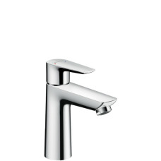 Hansgrohe Talis E Змiшувач для раковини 110, одноважiльний, без зливного гарнитура, хром, (71712000)