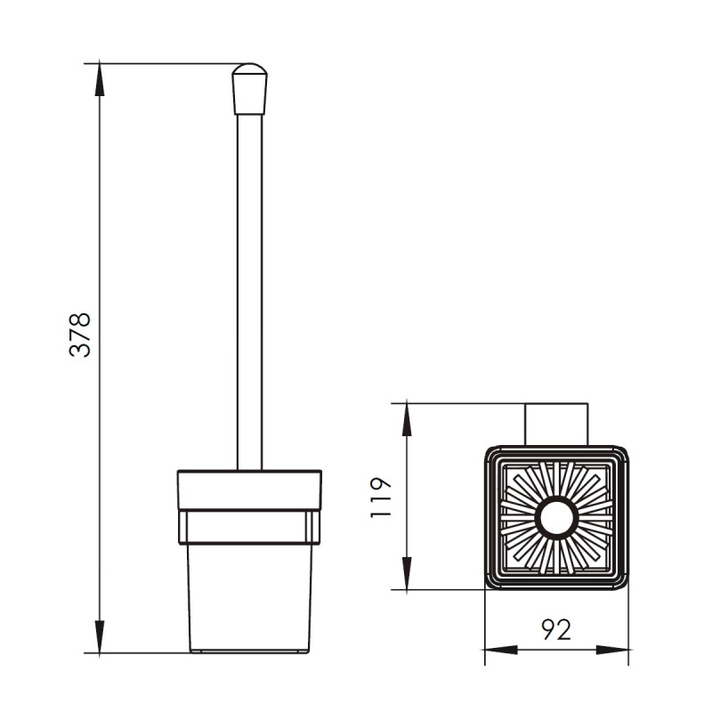 IMPRESE BITOV щiтка для унітазу, (150300)