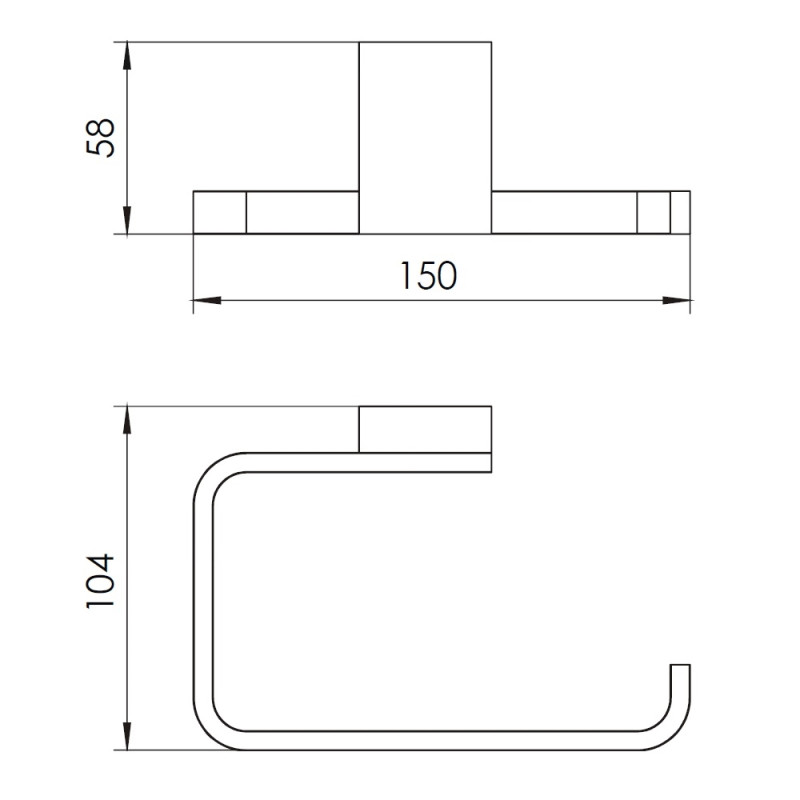 IMPRESE BITOV тримач для туалетного паперу, (142300)