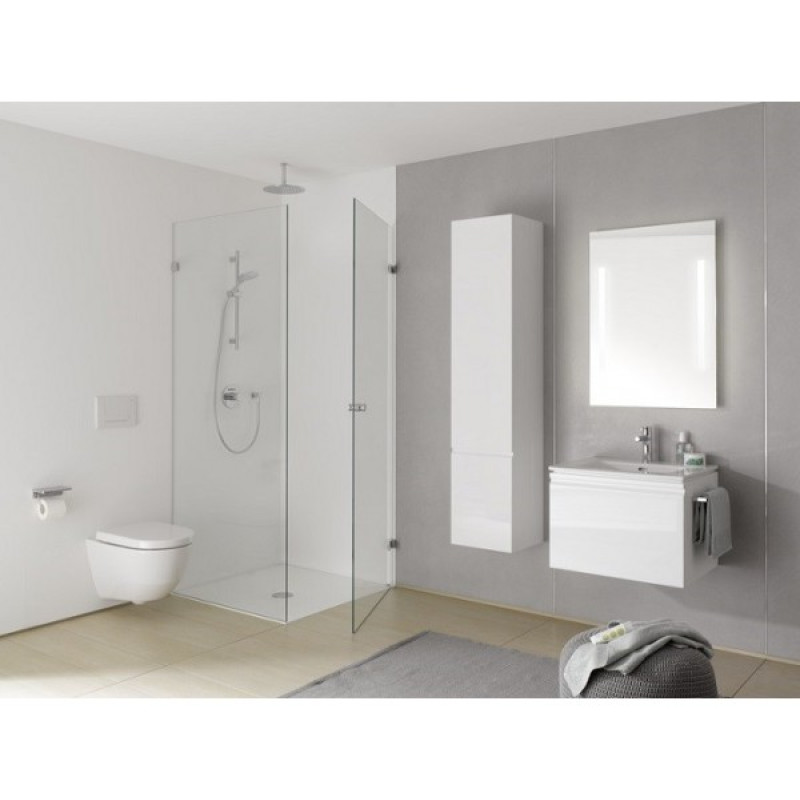 Laufen PRO S шафка 80*50см з раковиною, з вис.шухлядою, з компактним сифоном, колір білий матовий, (H8609644631041)