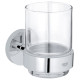 Grohe Essentials Стакан скляний з тримачем, хром, (40447001)