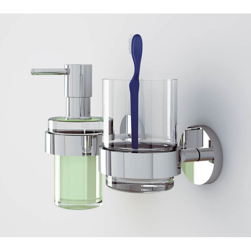 Grohe Essentials Стакан скляний з тримачем, хром, (40447001)