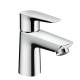 Hansgrohe Talis E Змішувач для раковини 80, одноважільний, CoolStart, зі зливним гарнітуром, хром, (71703000)