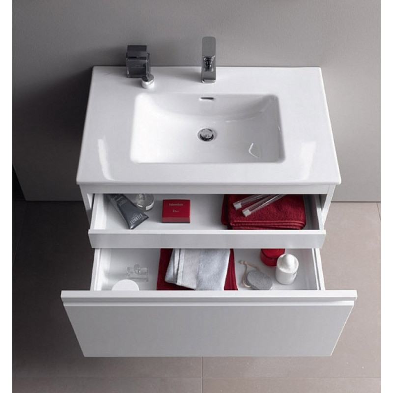 Laufen PRO S комплект тумба+умивальник 80*50см (8179650001041+4834710964641) (колiр бiлий глянець), (H8609634751041)