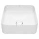 ROCA INSPIRA раковина-чаша 370*370мм, Square, з керамiч. декоративною кришкою донного клапану, (A327532000)