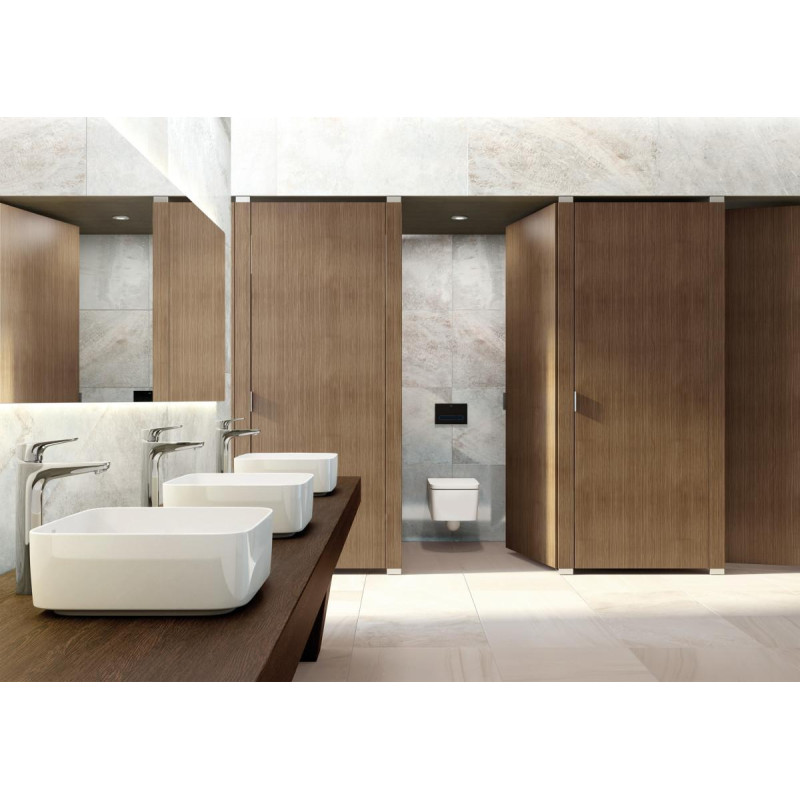 ROCA INSPIRA раковина-чаша 370*370мм, Square, з керамiч. декоративною кришкою донного клапану, (A327532000)