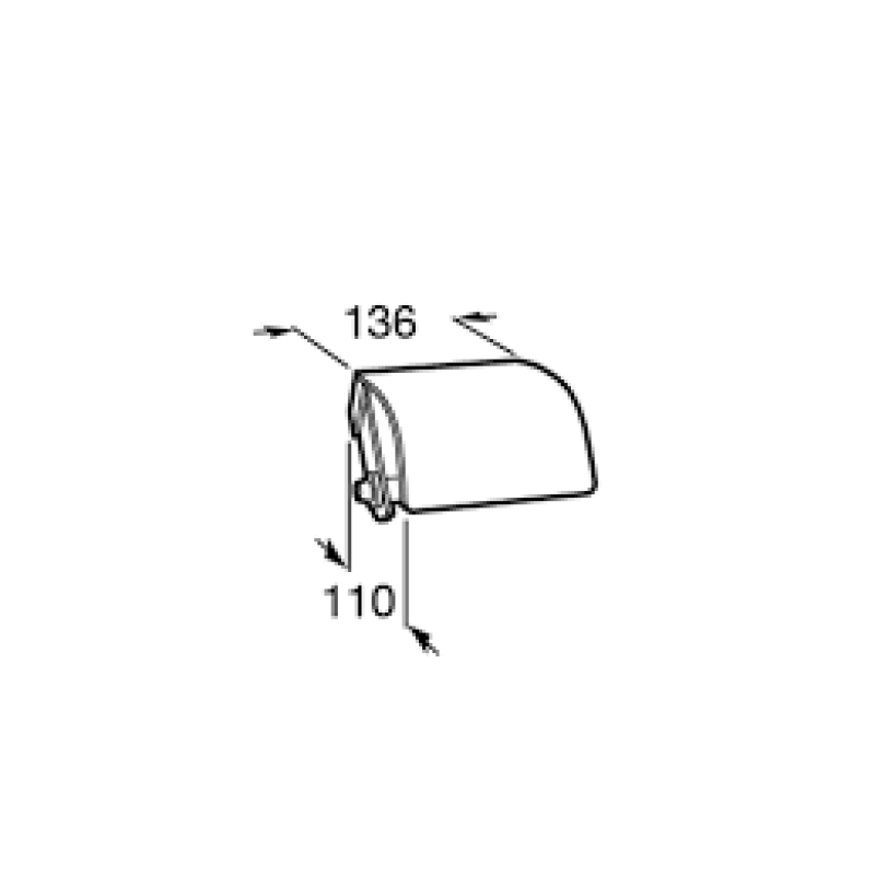 ROCA HOTEL`S тримач туалетного паперу, (A815437001)