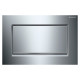 Geberit SIGMA10 SQUARE змивна клавішадля змивання / зупинки змивання, з кріпленням на гвинтах, глянцевий хром /хромований, матовий, (115.893.KY.1)