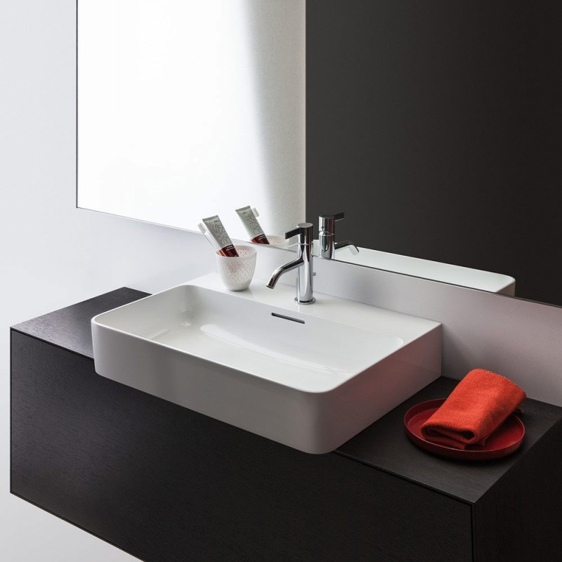 Laufen VAL раковина 60см, с1-м отверстием под смеситель, (H8162830001041)