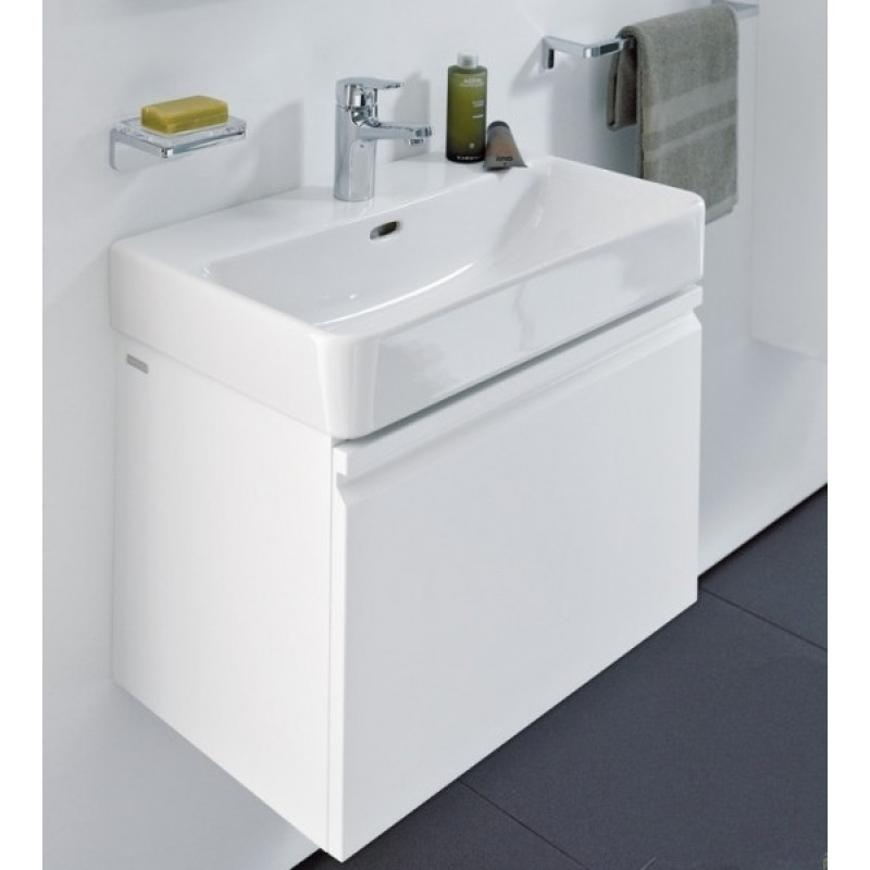 Laufen PRO S тумба 570*450*390мм, для раковини 810963, з высувним ящ., з внутр. висувним, бiлий глянець, (H4833720964751)