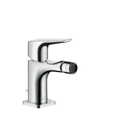 Axor Citterio E Змішувач для біде, одноважільний, з важільною ручкою та зливним гарнітуром, хром, (36121000)