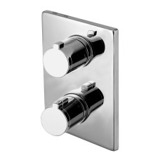 IMPRESE CENTRUM змішувач для ванни, термостат, прихований монтаж (3 споживача), (VRB-10400Z)