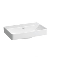 Laufen PRO S раковина 600*380мм, без отв. пiд змiшувач, вiдшлiф. нижня поверхня, монт. зверху, з покриттям LCC, (H8179594001091)