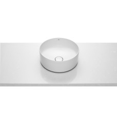 ROCA INSPIRA Round раковина 370*370*140мм, накладна, кругла, без отв. пiд змiшувач, без переливу, (A327523000)
