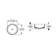 ROCA INSPIRA Round раковина 370*370*140мм, накладна, кругла, без отв. пiд змiшувач, без переливу, (A327523000)