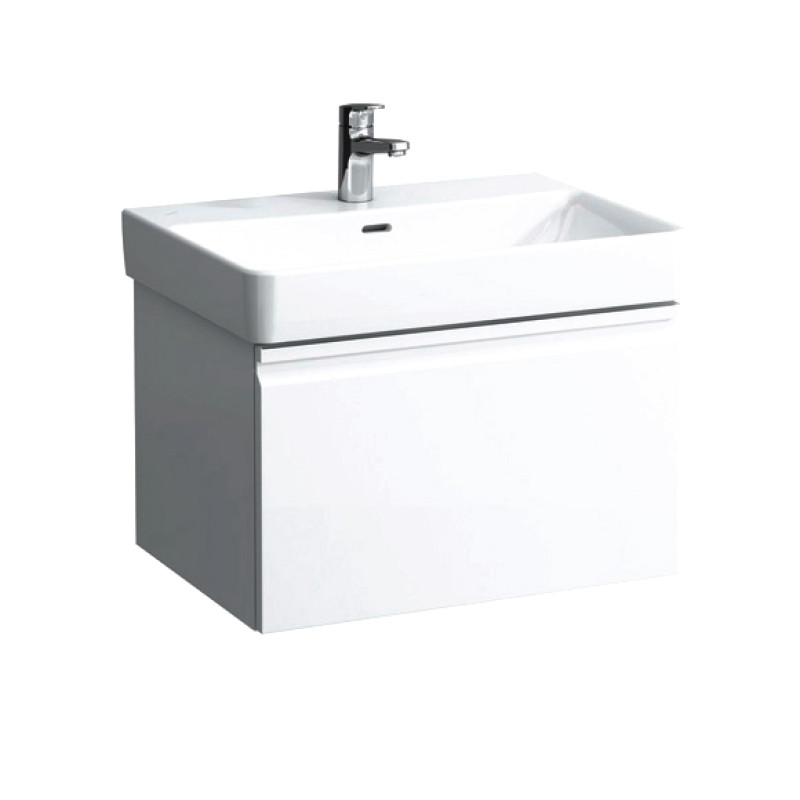 Laufen PRO S тумба 615*450*390мм, для раковини 810964, з комп. сифоном, колiр бiлий матовий, (H4834220964631)