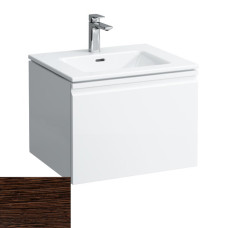 Laufen PRO S тумба 60*50см, з раковиною, з 1м отв. пiд змiш.посер.,з комп.сифоном, з висувним ящ.,з внутр.висувн.ящ,колiр венге, (H8609624231041)