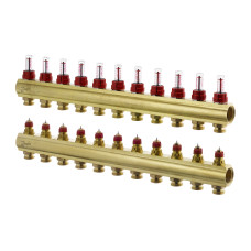 Колектор FHF 11+11, з витратомірами (088U0531)