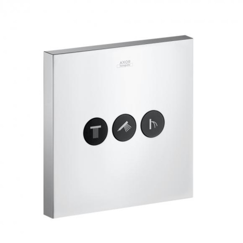 Axor ShowerSelect Square Модуль з трьома запірними клапанами, (36717000)