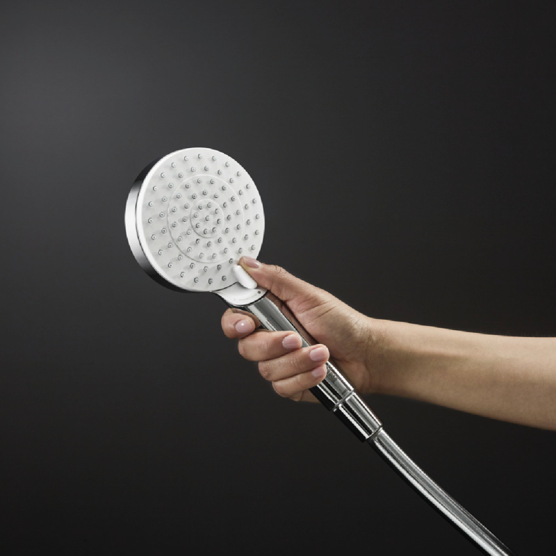 Hansgrohe Душевая система с однорычажным смесителем Crometta E 240 1jet Showerpipe (27284000)