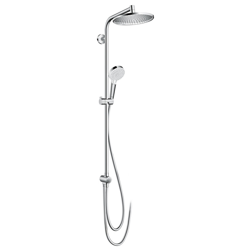 Hansgrohe Душевая система Crometta S 240 1jet Showerpipe Reno EcoSmart (27270000)