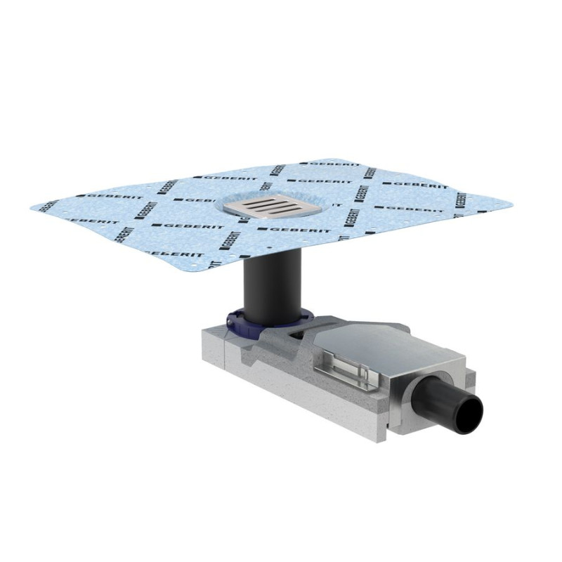 Geberit трап для душу, висота підлоги від 65 мм, d40мм, (154.052.00.1)