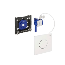 Geberit HYTOUCH ROUND Система пневматичного керування змиванням пісуара, змивна клавіша типу 01, білий, (116.011.11.5)