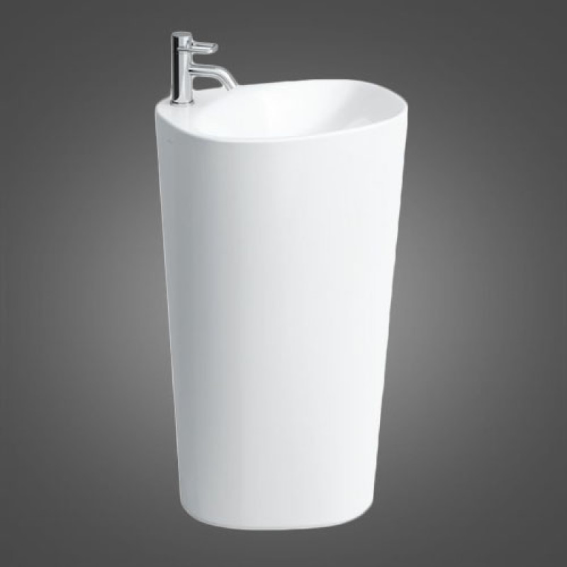 Laufen PALOMBA раковина підлогова з кріпленням до стінки, випуск у стіну з покриттям LCC; 39.5х52/90 cm, (H8118044001041)