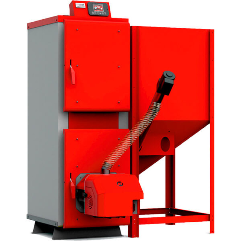 Heiztechnik Твердопаливний котел Hit Pellet Duo 25 кВт (пальник PellHard і регулятор HT-TRONIC 900) (HPL025SSR0)