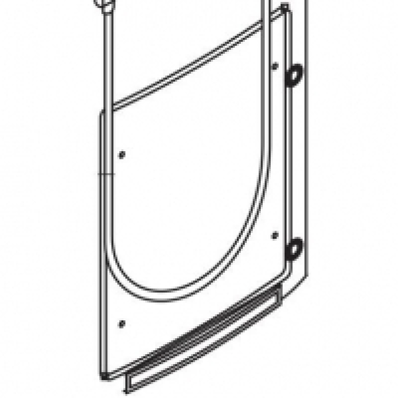 Hansgrohe Pharo Монтажний набір для стекляной ніші парагенератора, (21880000)