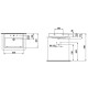 Laufen PRO раковина 650*480 мм, (H8179530001041)