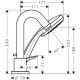 Hansgrohe Logis Змішувач для ванни на три отвори, (71313000)