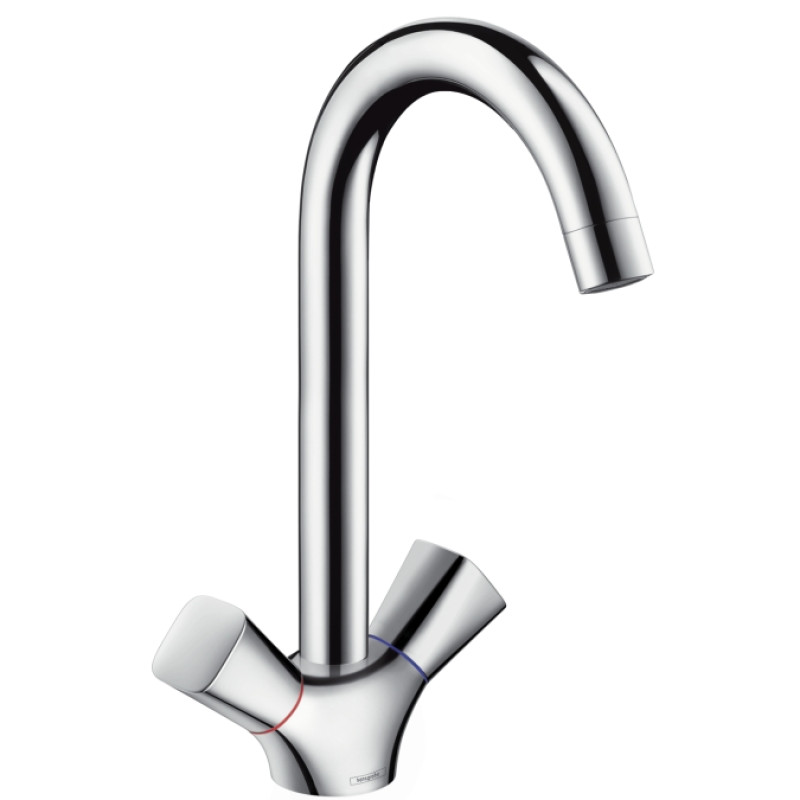 Hansgrohe Logis Смеситель для кухни, с двумя рукоятками, (71280000)