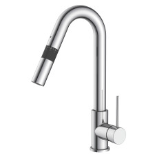 IMPRESE Смеситель для кухни Smart Bio, с дозатором, хром, 35 мм (ZMK051901151)