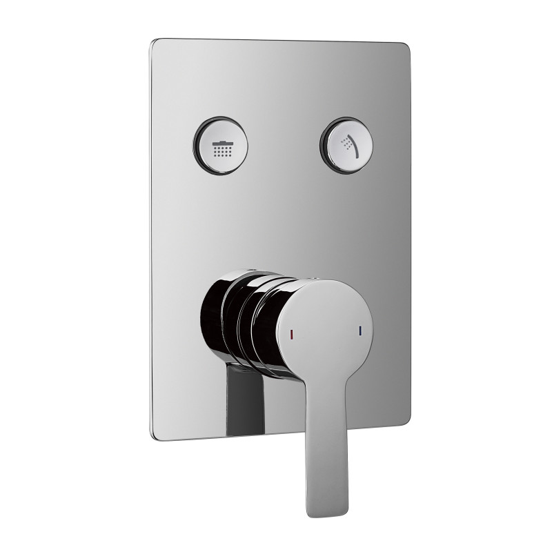 IMPRESE Смеситель для душа Smart Click, скрытого монтажа, 2 режима, хром (ZMK101901201)