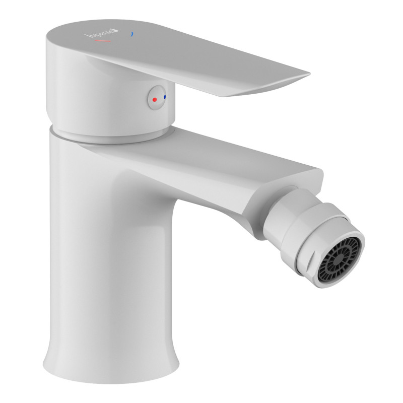 IMPRESE Смеситель для биде Vaclav, белый, 35 мм (f03106403AA)