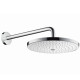 Hansgrohe Raindance Select S-верхній душ зі стіни, хром/білий, (27378400)