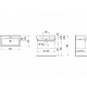 Laufen Living City -умивальник 80*46, (H8174360001041)