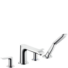 Hansgrohe METRIS-змішувачдля ванни на 4 отв (монтаж на край ванни), (31442000)