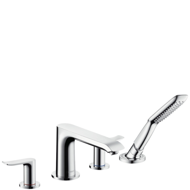 Hansgrohe METRIS-змішувачдля ванни на 4 отв (монтаж на край ванни), (31442000)