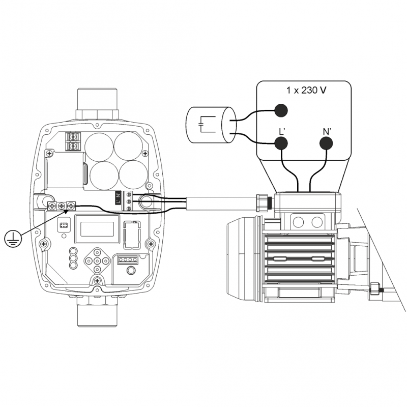 Italtecnica Sirio Universal (Частотный преобразователь к электрическим насосам) (INW.SR2.U5U.M00.08)