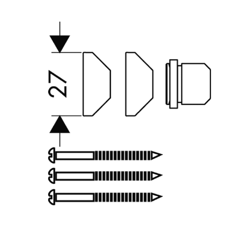 Hansgrohe Raindance Кутовий монтажний набір, (28694000)