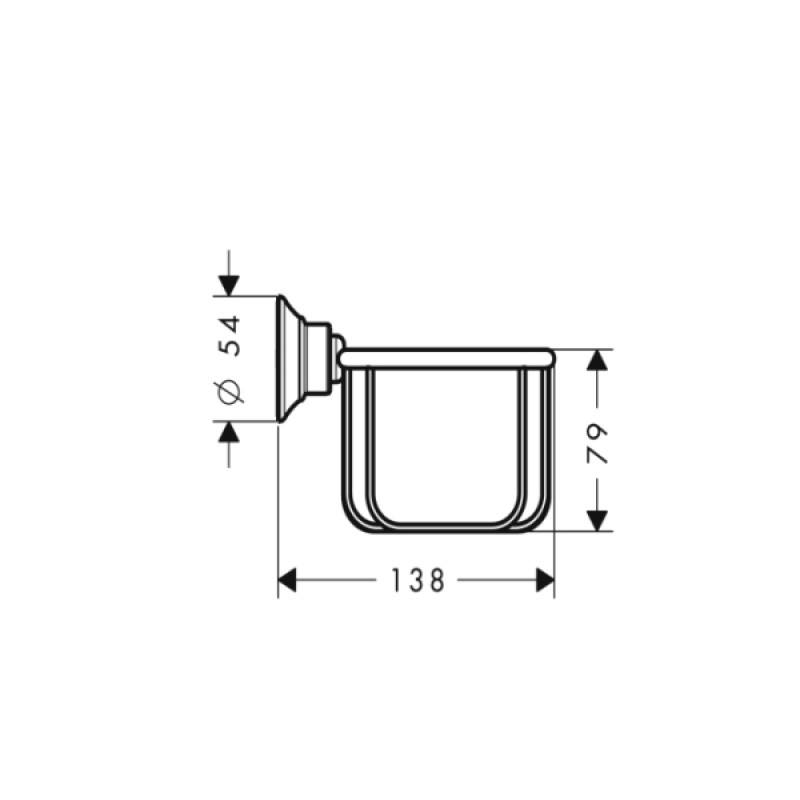 Axor Montreux Мыльница-короб, (42065000)