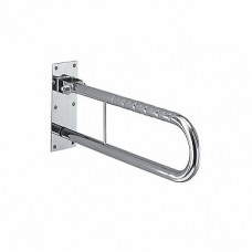 KOLO LEHNEN FUNKTION поручень для туалету настінний дугоподібний, відкидний 600 мм, гладка поверхня, Польша (L1061201)