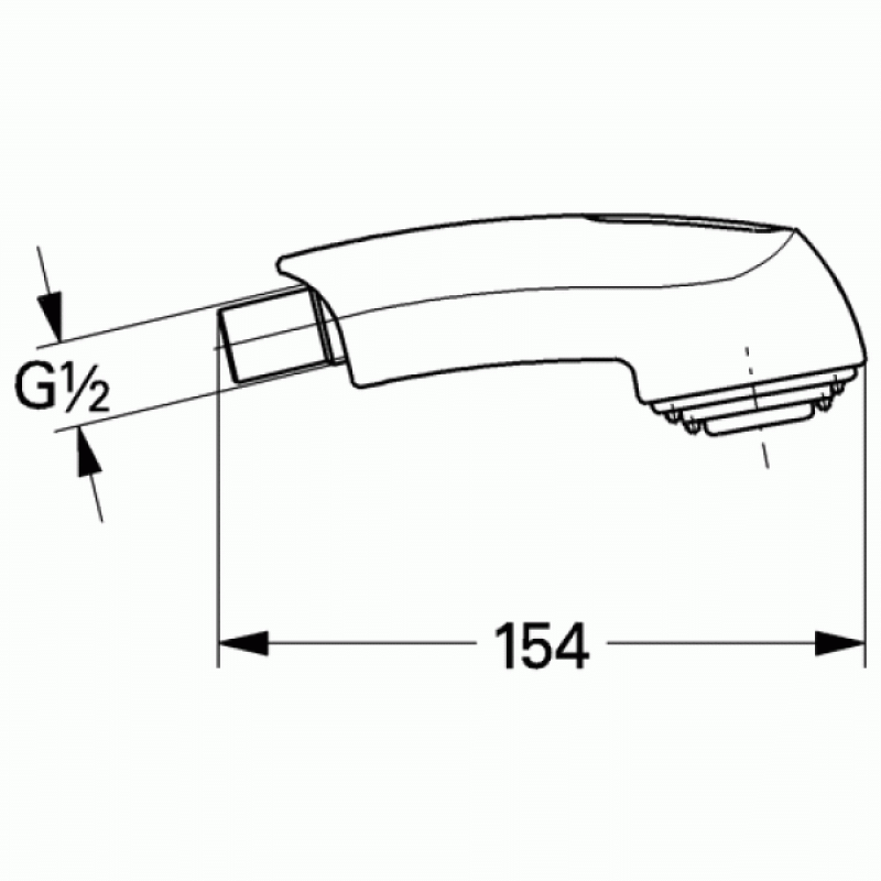 Grohe Выдвижная лейка к смесителю, (46312IE0)