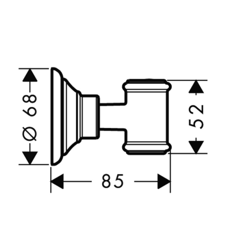 Axor Montreux Держатель для ручного душа, (16325000)