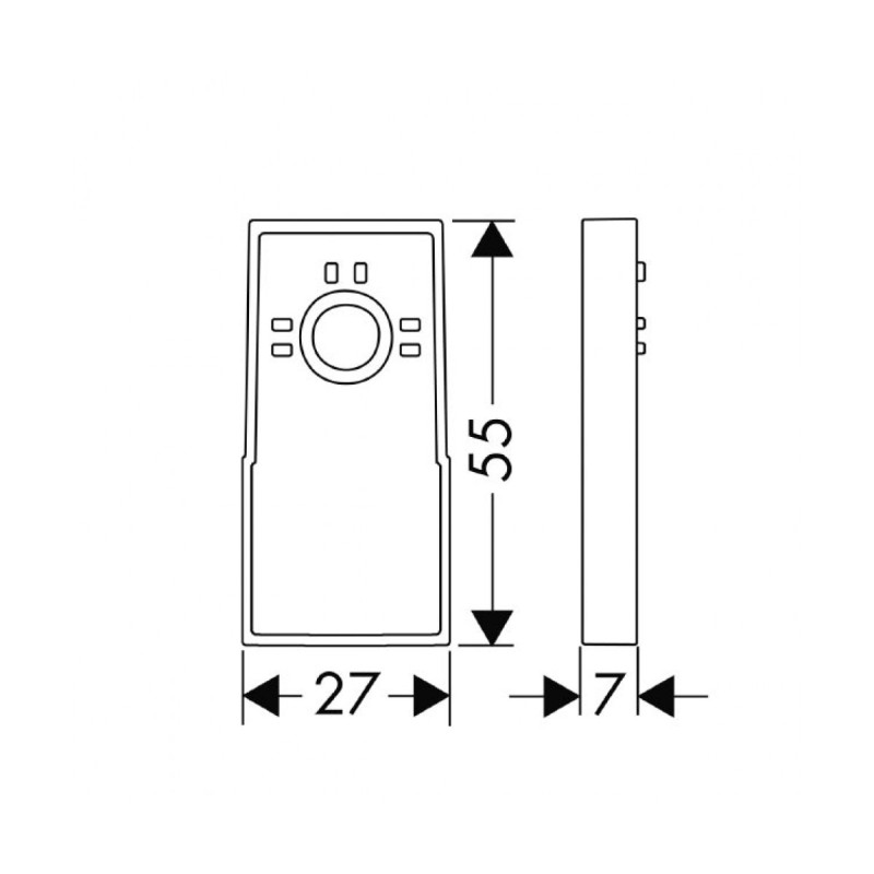 Hansgrohe Raindance Прокладка на плитку з / ч, (98993000)