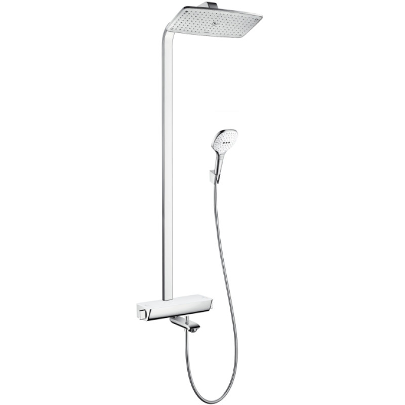 Hansgrohe Raindance Select S 360 Showerpipe Душева система з термостатом, з бiл. Поличкою, (27113400)